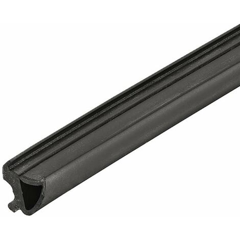 Cyclingcolors – Joint d'isolation à lèvre pour portes en feuillure et à recouvrement – Caoutchouc EPDM noir – Dimensions 13 x 13 mm – Longueur 2 mètres - 13mmm (1/2)