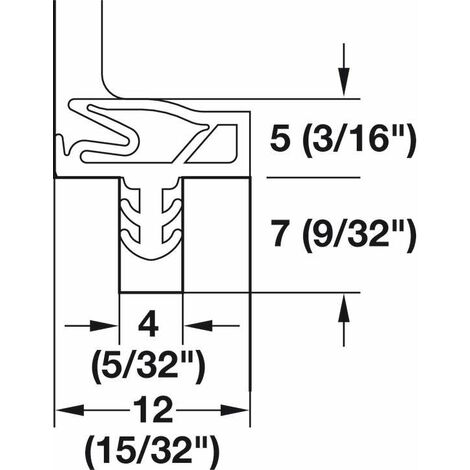 Joint d'isolation pour portes intérieures à recouvrement et en verre largeur de pli 12mm Calfeutrage Rainure Garniture Isolant Protection Rénovation, caoutchouc TPE blanc 10 mètres