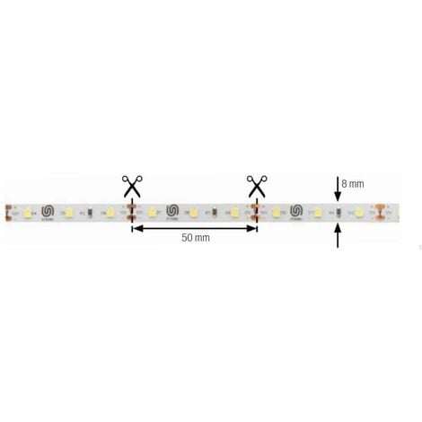 Bandeau lumineux à LED blanc pur et blanc chaud IP65 14,4W/m - ®