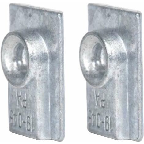 2x Passe fil tête débroussailleuse Générique Jardin Parc Entretien Œillet Réparation, aluminium tête universelle (1/2)