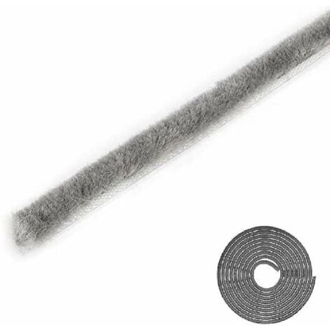 Joint brosse 9mm gris longueur 2,50ML - La quincaillerie du meuble