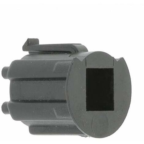 Moyeu volet roulant pour treuil Deprat crabot mâle 22mm sortie carrée 10mm en plastique noir à clipser Ouverture Fermeture Enroulement Déroulement Fenêtre Store Cordon (1/3)