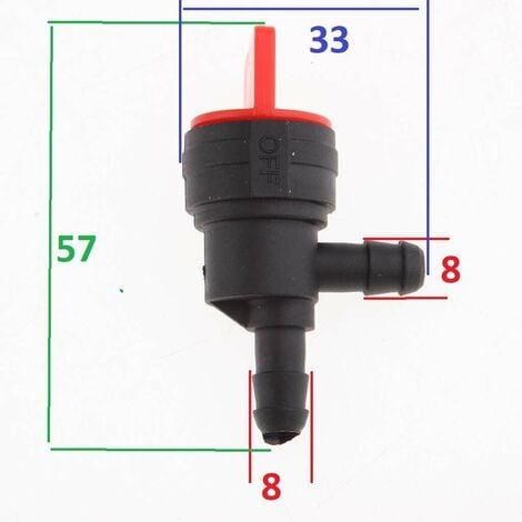 2x robinet essence compatible avec briggs stratton 698183 493960