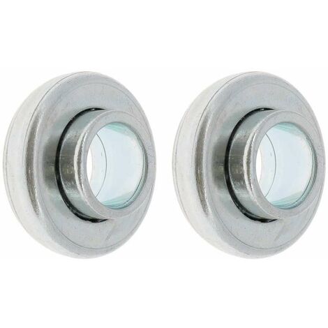 2x Roulement à billes de volet roulant avec épaulement Ø extérieur 28mm Ø intérieur 12mm en acier Standard Fenêtre Store Ouverture Fermeture Caisson Treuil