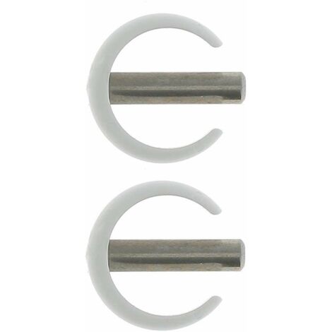 Charnière portillon Blanc Novoferm pour portes de garage sectionnelles
