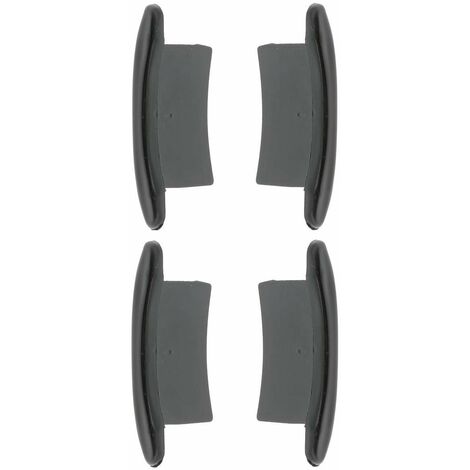 Cyclingcolors – 4x Embout guidage lame volet roulant PVC noir – Maintien treuil fenêtre – Pour lame alu 44mm x 8mm – Coulisse ouverture fermeture