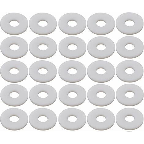 25x Rondelle plate de carrossier en nylon DIN 9021 large diamètre extérieur Universel Carrosserie Quotidien Réparation Modélisme, M6