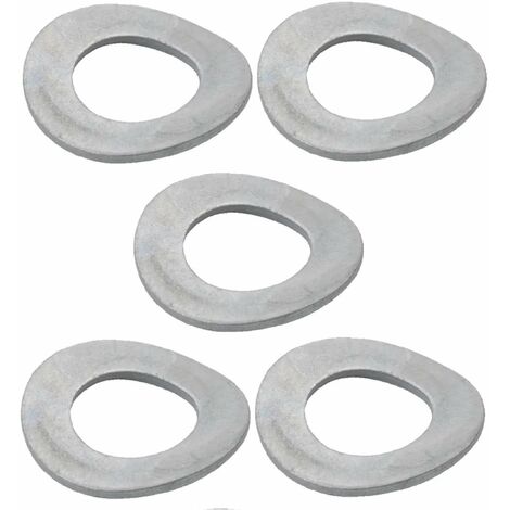 5x Rondelle élastique ondulée rondelle frein en acier à ressorts zingué DIN 137B Blocage Fixation Vis Boulon Quincaillerie Vibration, M16x30x1,6mm