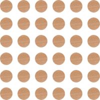 36x Cache vis adhésif autocollant diamètre 25mm protection bouchon trou obturateur meuble table chaise maison, Hêtre