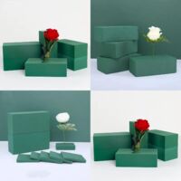 200g Mousse Artificielle Vert Clair/Foncé - Décoration Terrarium, Artisanat | Stabilisée Sans Entretien