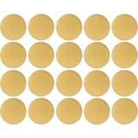 20x Cache vis capuchon torx T25 Protection Bouchon Recouvrement Meuble, pin