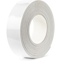 Cyclingcolors – Bande de chant mélaminé thermocollant 21mm x 5m – Épaisseur 0,5mm – Application facile – Finition blanche brillante pour meubles