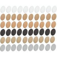 Cyclingcolors – Cache vis autocollant adhésif 10x 18mm – Pour bois pin – Épaisseur 0,5mm – Capuchon universel pour fixation rapide