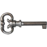 Cyclingcolors – Clé de meuble anglaise en vieux fer – Serrure décorative vintage pour armoires et commodes – Matériau zamak résistant