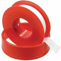 Cyclingcolors – Ruban téflon PTFE 0,1 mm x 12 m x 12 mm – Température de service -200 °C à 260 °C – Pour conduites d'eau et d'air