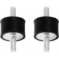 Silentblocs Anti-vibration Caoutchouc - Lot De 4 - Tailles M6 M8 M10 - Pour Machines, Automobile, électronique