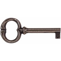 Cyclingcolors – Clé de meuble 77mm en zamak – Finition bronze foncé – Pour meubles anciens et rustiques – Décoration vintage