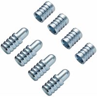 Cyclingcolors Chape Femelle M4 X 8mm Acier Zingué DIN 8140 71752 - Pièce Fixation Vérin Embout Fourche