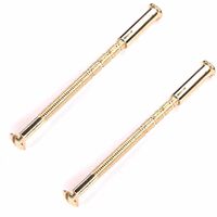 Cyclingcolors – Lot de 2 vis relieuse M4 sécables 35 à 65mm – Laitonné pour assemblage de meubles – Pour bois dur et teck