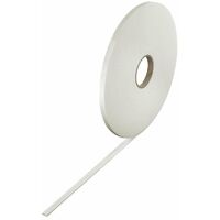 Cyclingcolors – Joint de porte et fenêtre en polypropylène blanc 9mm x 3mm x 20m – Adhésif haute qualité pour espaces humides – Isolation thermique et acoustique