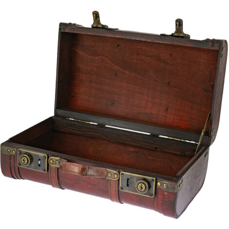 HMF Treasure Chest Peru 6412-140, made of wood, vintage
