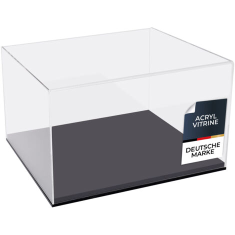 HMF 46806 Acryl Vitrine für Modellautos, Figuren, 32 x 28 x 20 cm