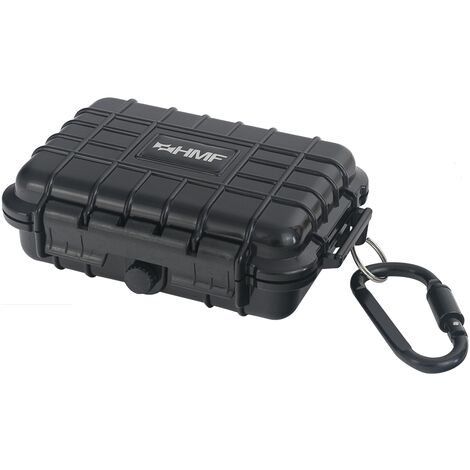 HMF Outdoor-Koffer klein, Wasserdichte Box für Boot und Freizeit, 16,5 x 12  x 5