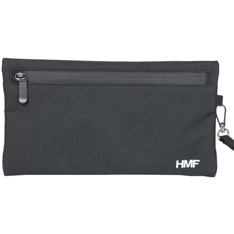 HMF 3401-02 RFID Schutztasche Autoschlüssel, Abschirmung Keyless-Go, RFID  Blocker, 13 x 8,5 x 1,2 cm
