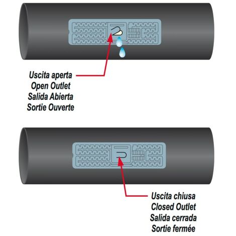 Manichetta IRRITEC per irrigazione 100 m metri passo 30 cm