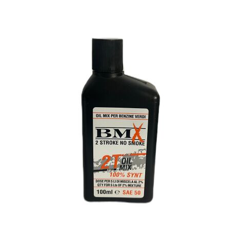 Olio Miscela per motori 2 Tempi 100% sintetico - Mod. BMX-2T da 100 ml