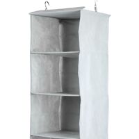 Wardrobe Hanging Shelves | M&W - Grey