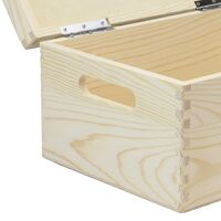 Wooden Storage Box | Pukkr - Brown