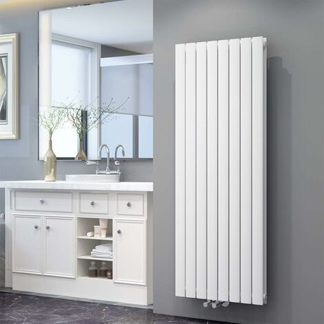 ELEGANT Design Heizkörper Flachheizkörper Weiß 1600x616mm Vertikal Doppellagig