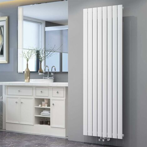 ELEGANT Design Heizkörper Flachheizkörper Weiß 1800x616mm Vertikal Einlagig