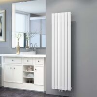 ELEGANT Design Heizkörper Flachheizkörper Weiß 1600x462mm Vertikal Einlagig