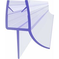 SONNI Ersatzdichtung Dusch Duschdichtung Dichtungslippe PVC Dichtung Hochwertige 100cm