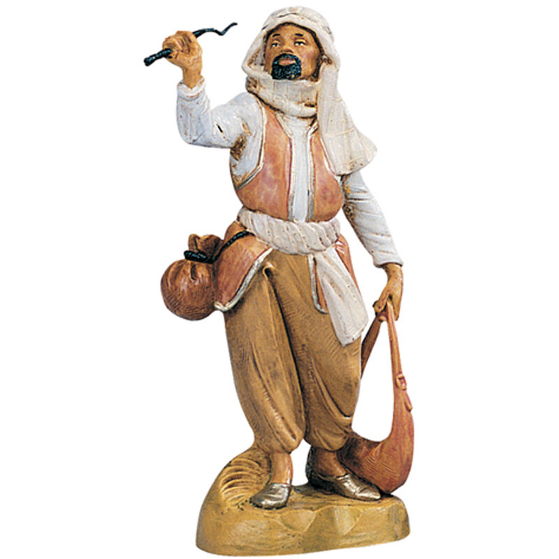 SET 12PEZZI PASTORI STATUINE PRESEPE ASSORTITI PRESEPIO DI NATALE 12CM