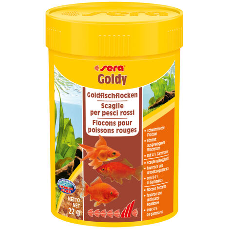 Tropical GOLDFISH COLOR Flakes 250ml/50gr mangime in scaglie per