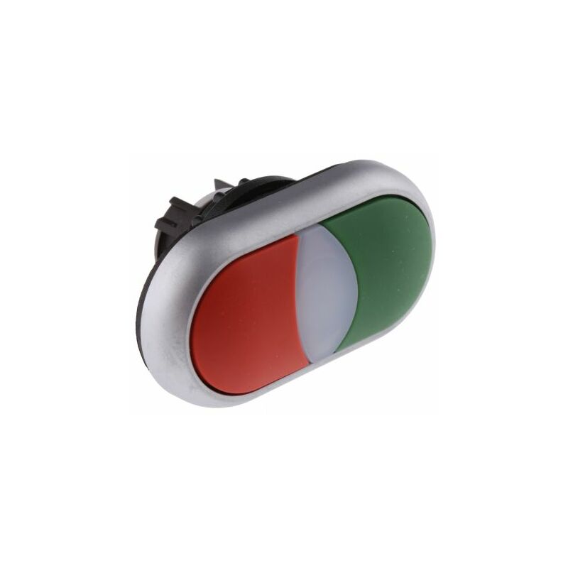 Bouton Poussoir Rouge/vert 22mm - Interrupteur Marche/arrêt 2 Positions - 1NO 1NC