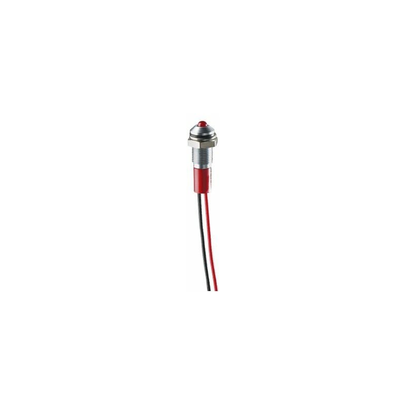 Voyant LED Lumineux Rouge RS PRO, Dia. 8mm, 12V C.c., Taille De La ...