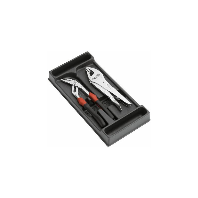 Plateau à Outils Magnétique BGS 67185 - Avec Support Latéral Pour Tournevis, Surface 290x115mm, Charge 3kg - Aimant Puissant, Revêtement Silicone - 7