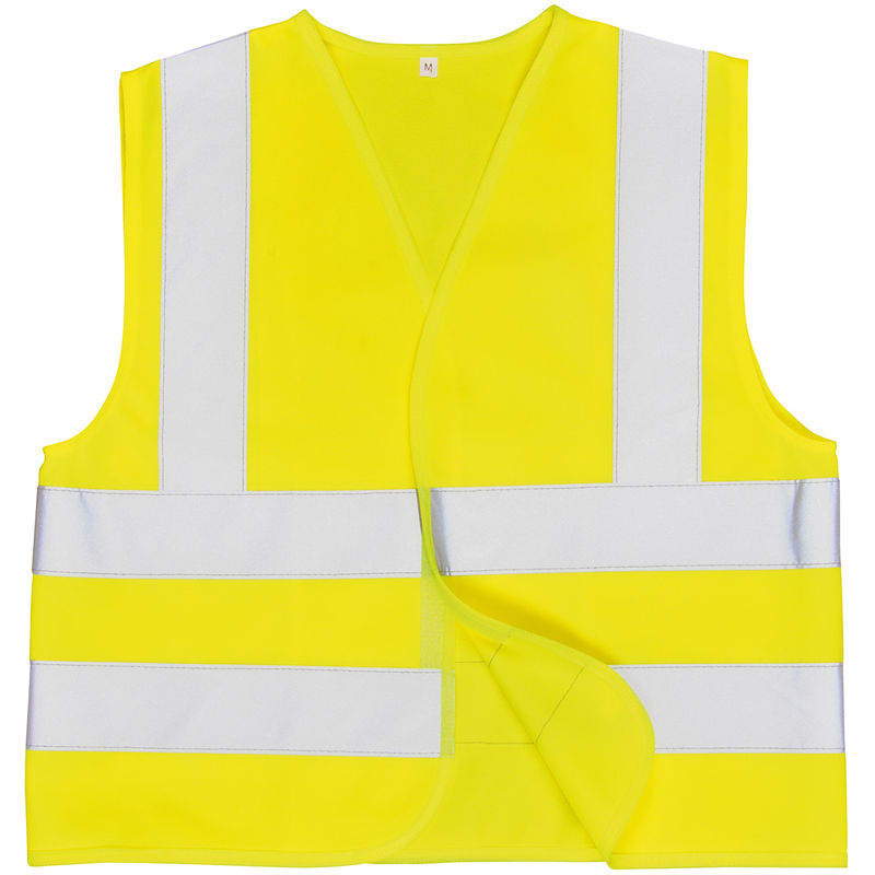 Gilet haute visibilité Jaune RS PRO, taille XXL/3XL avec fermeture Velcro