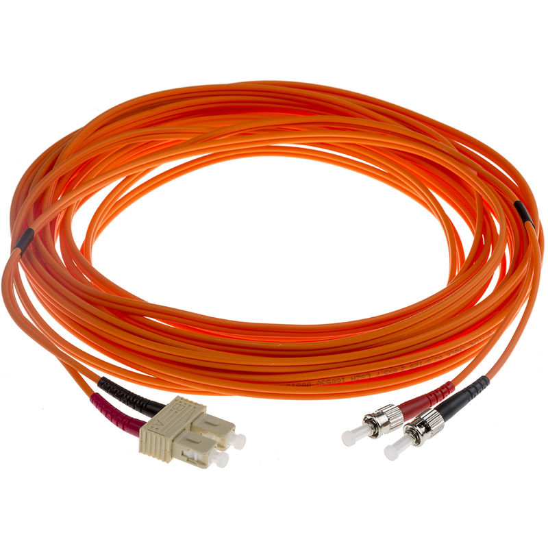 Câble fibre optique RS PRO 3m Avec connecteur / SC, Multi-mode