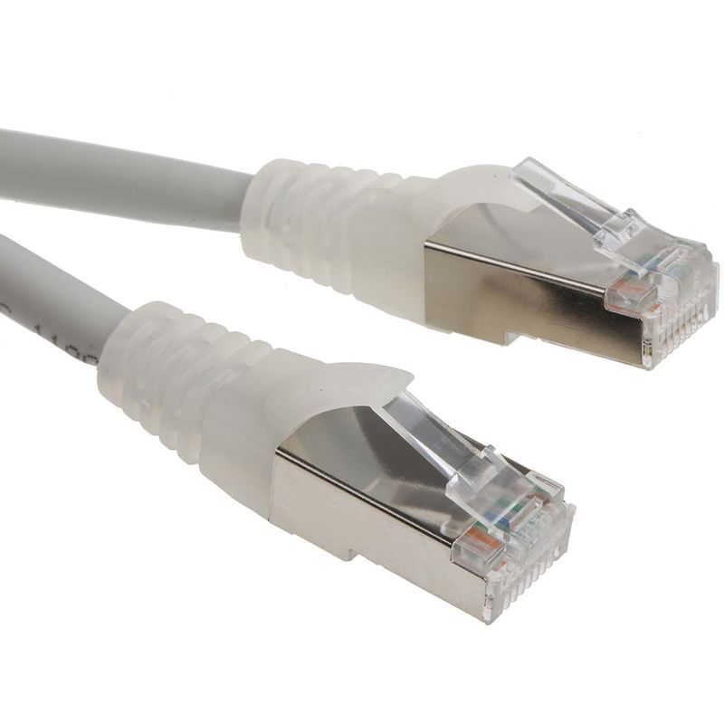 Câble Ethernet catégorie 6 U/UTP RS PRO, Gris, 15m LSZH Avec