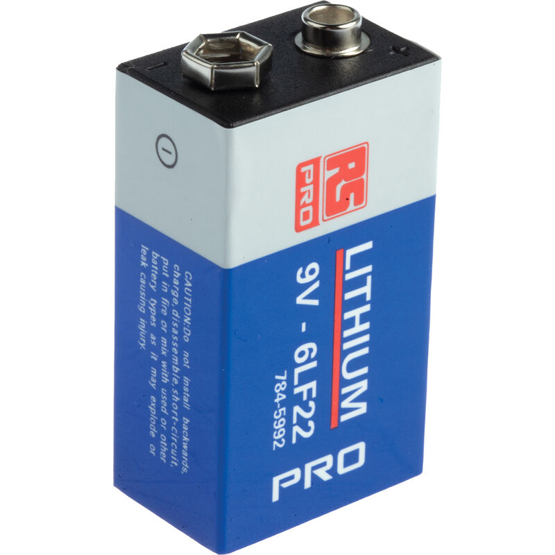 Pile AA RS PRO 3.6V Lithium Thionyle Chloride, 2.4Ah