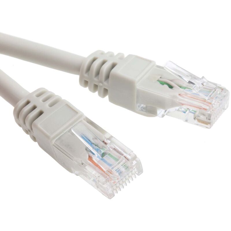 Câble Ethernet catégorie 5e U/UTP RS PRO, Gris, 30m LSZH Avec connecteur