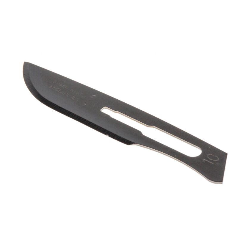 100 Pz Dentale Lame Chirurgiche Mediche Materiale In Acciaio Al - Foto 4