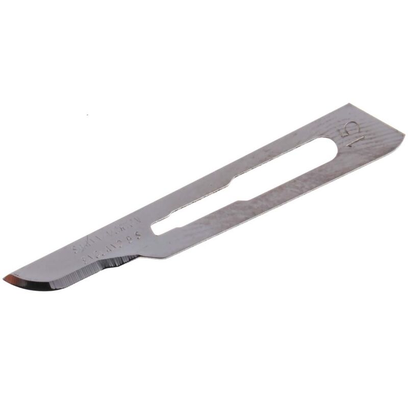 100 Pz Dentale Lame Chirurgiche Mediche Materiale In Acciaio Al - Foto 7