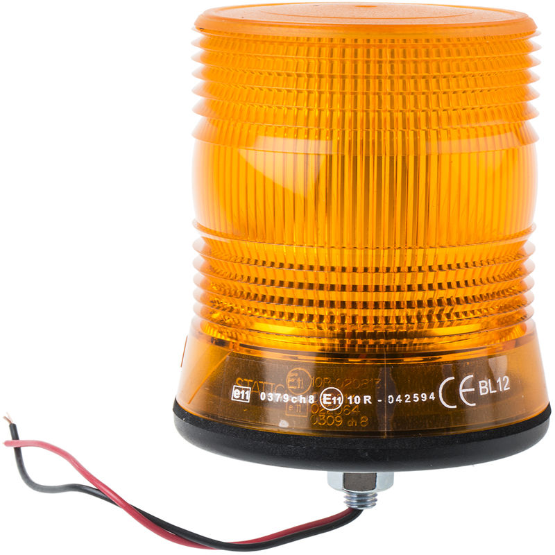 Gyrophare LED jaune 10-30 V, à embase magnétique