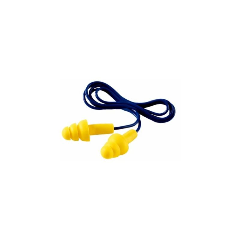 Bouchons d'oreilles cordés réutilisables 3M Ultrafit 29dB ( Prix pour 1 )